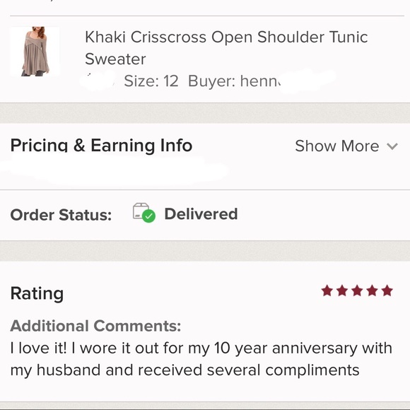 Gray Cross-Wrap Cold Shoulder Tunic - Picture 4 of 8